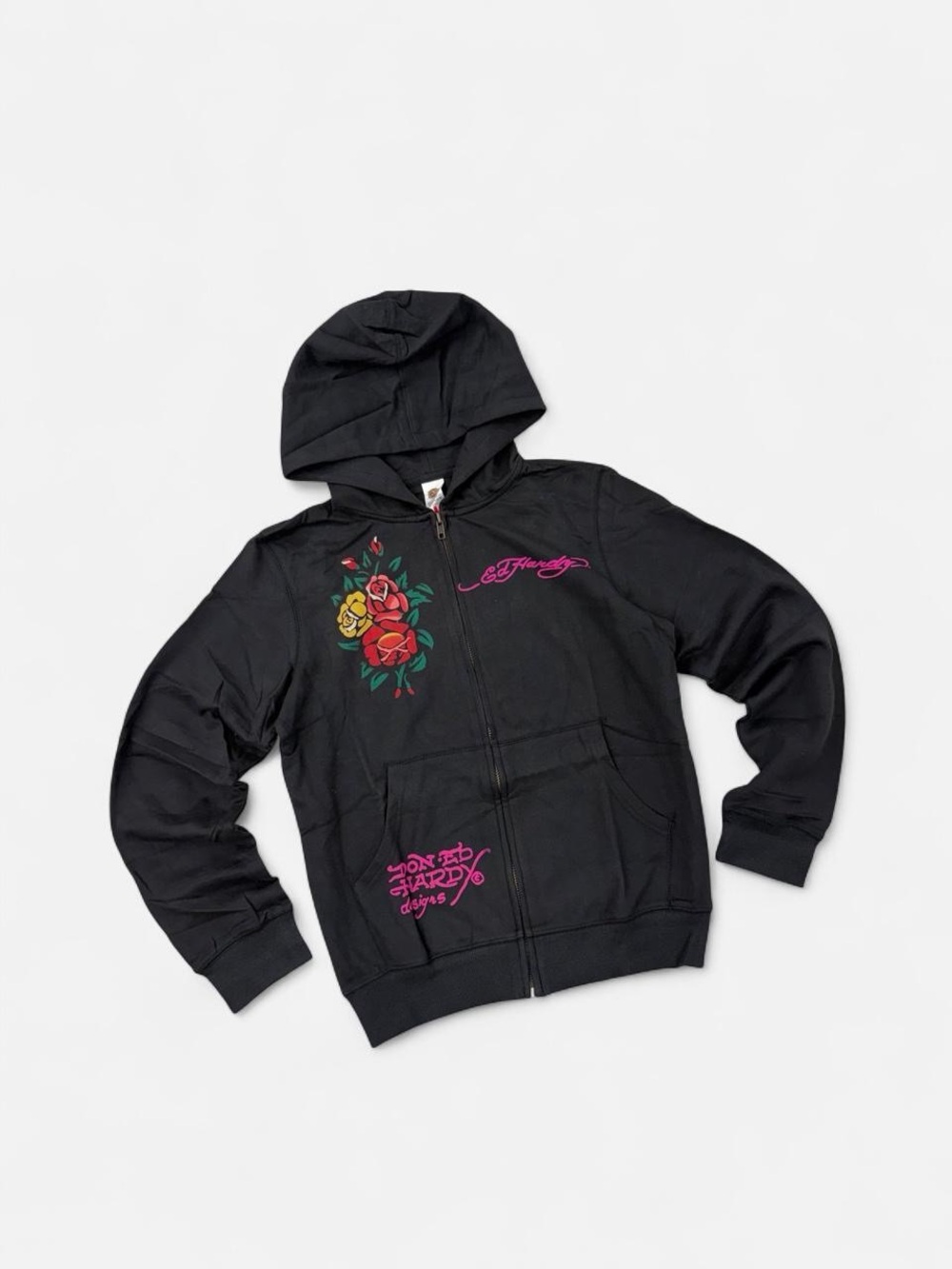 Vintage women’s Ed Hardy zip-up size L